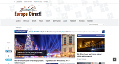 Desktop Screenshot of europe-direct-legnica.pl