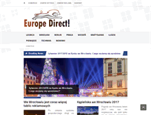 Tablet Screenshot of europe-direct-legnica.pl